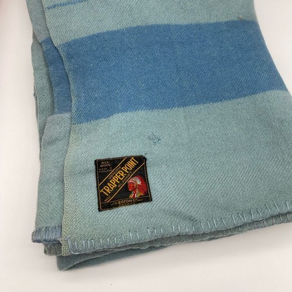 3 Trapper Point 100% Wool Blanket - Picture 3 of 5